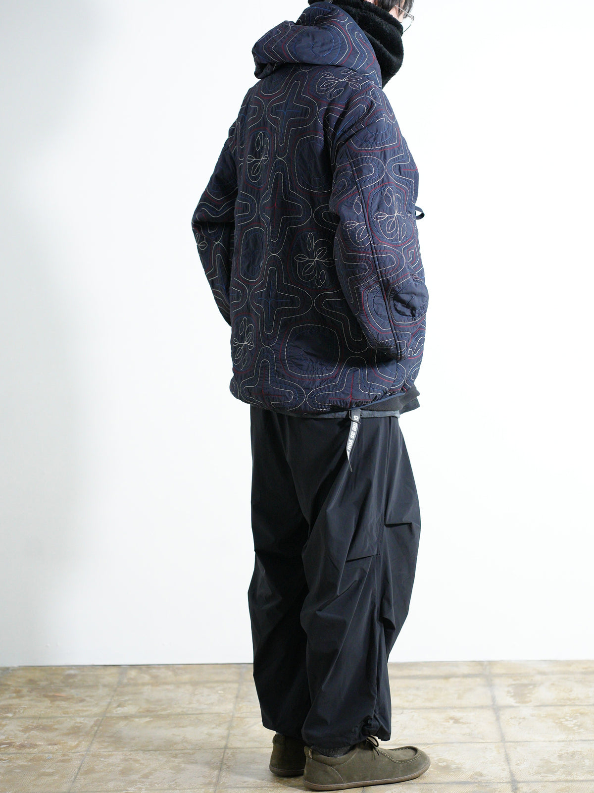 AINU Quilting Hoodie