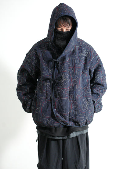 AINU Quilting Hoodie
