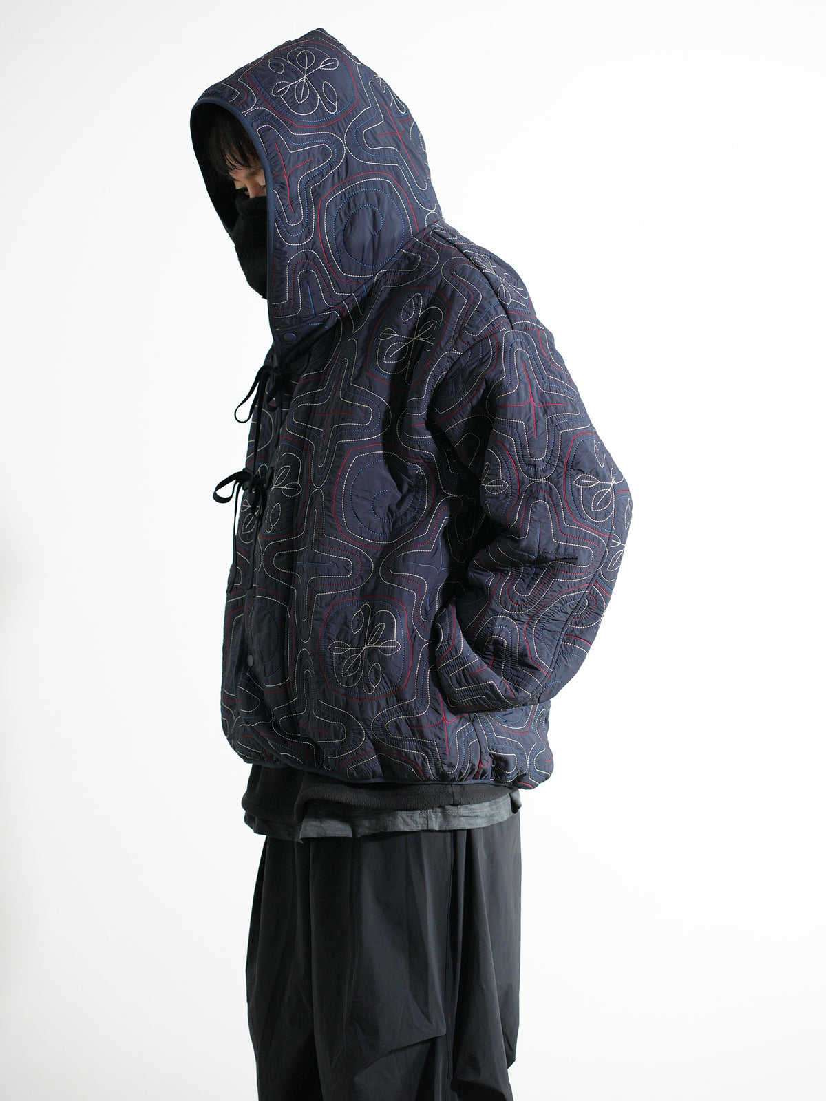 AINU Quilting Hoodie