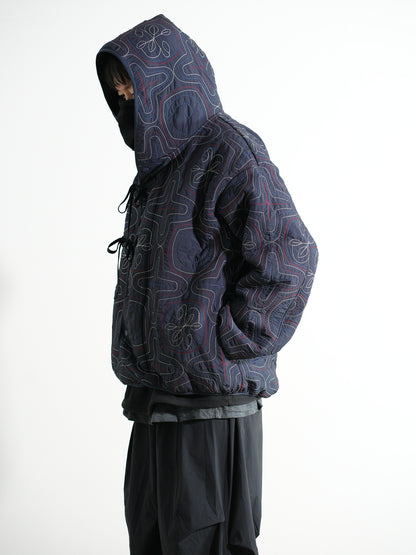 AINU Quilting Hoodie