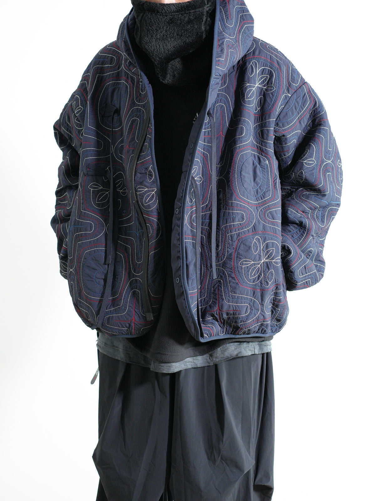 AINU Quilting Hoodie