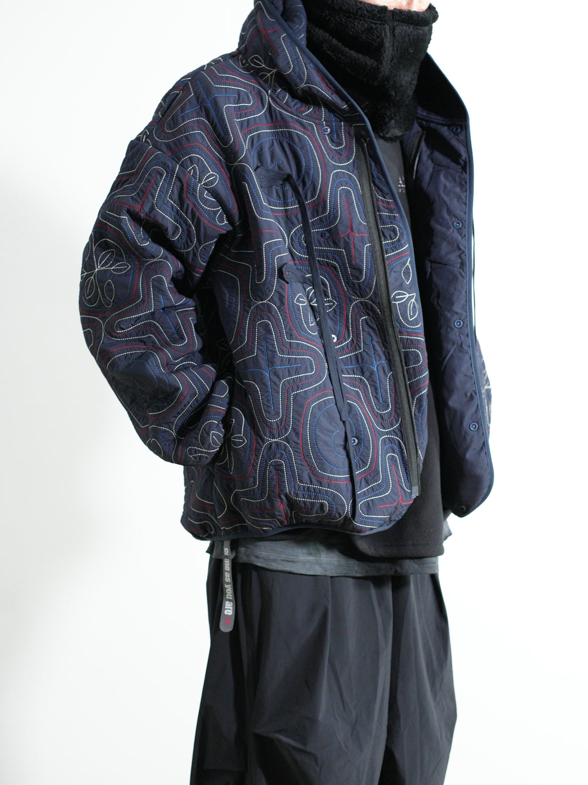 AINU Quilting Hoodie
