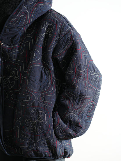 AINU Quilting Hoodie