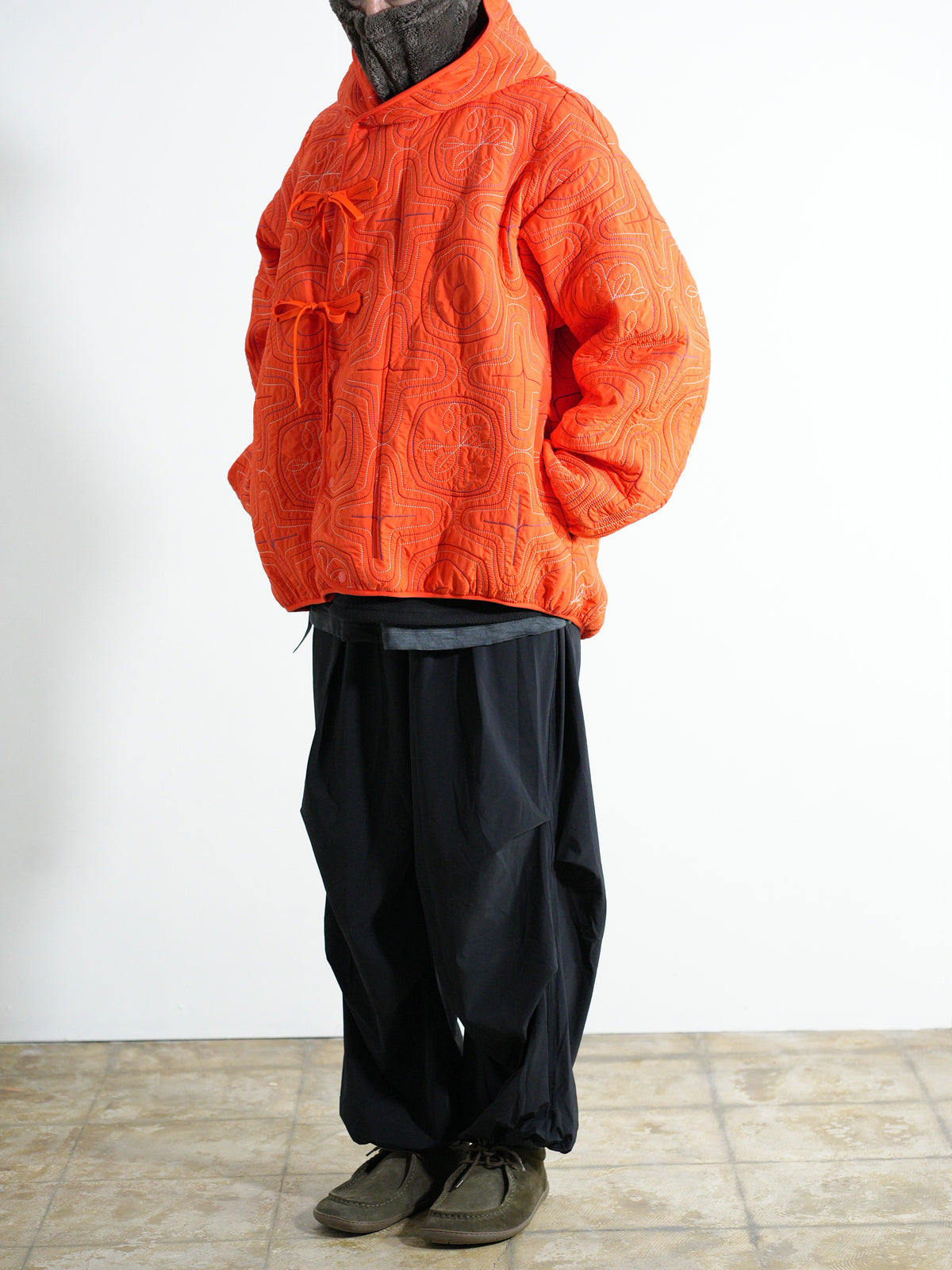 AINU Quilting Hoodie