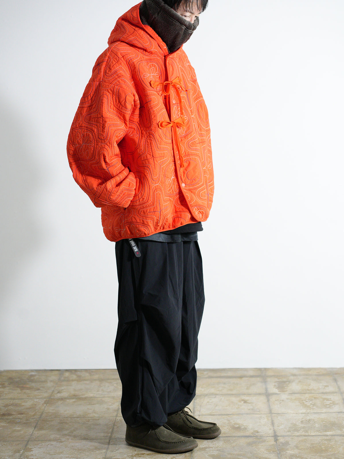 AINU Quilting Hoodie