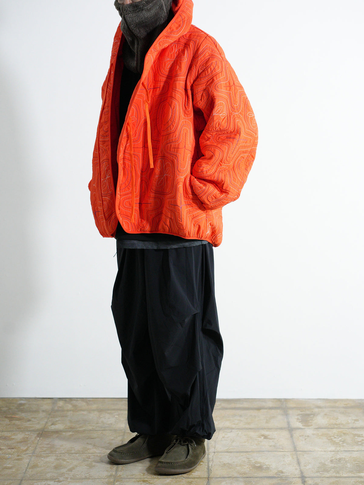 AINU Quilting Hoodie