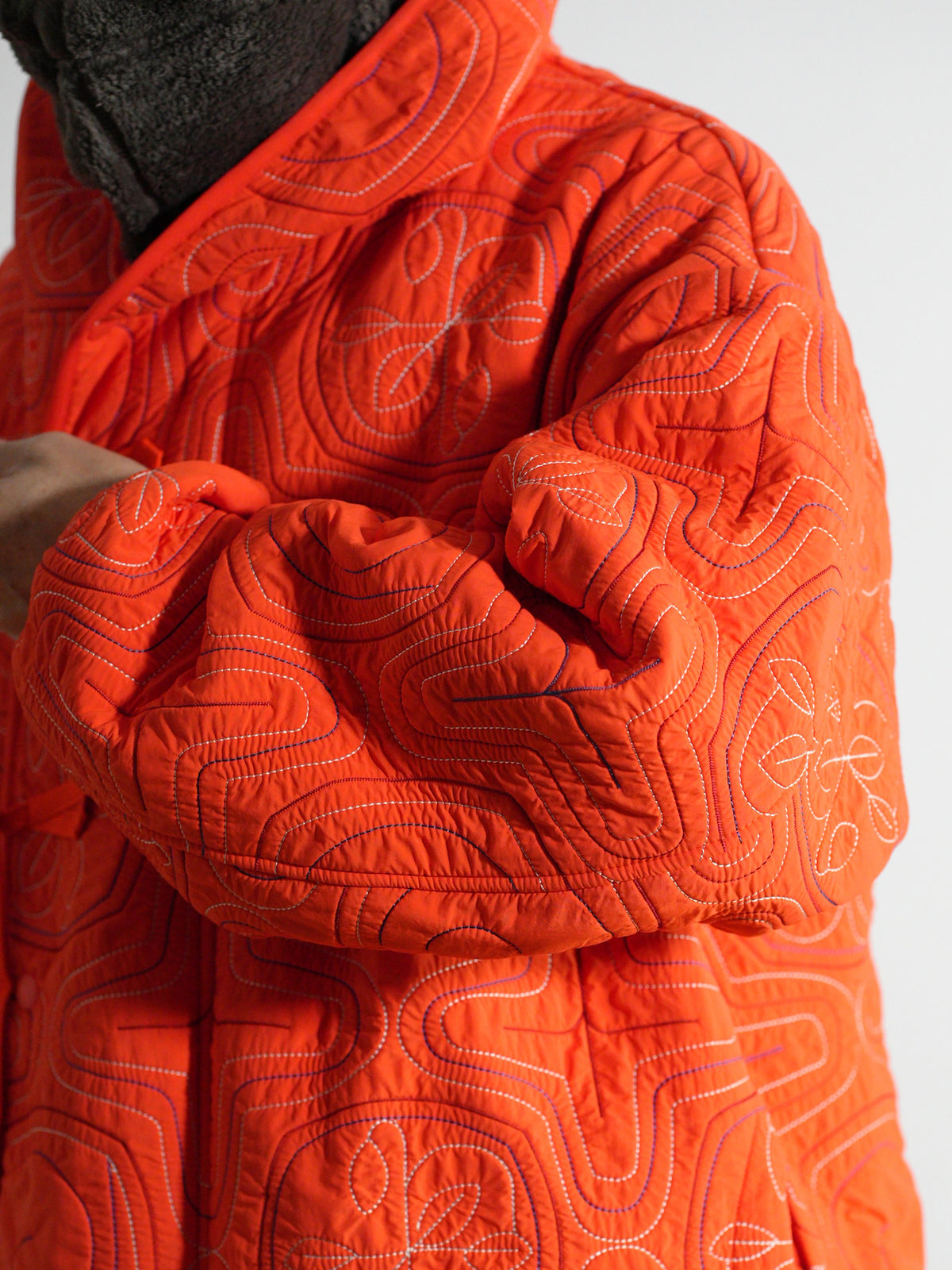 AINU Quilting Hoodie