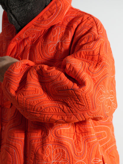 AINU Quilting Hoodie