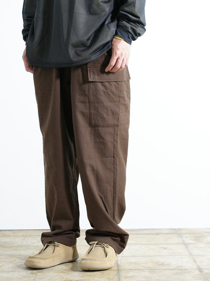 TECH WOOL ONE SIDE CARGO PANTS