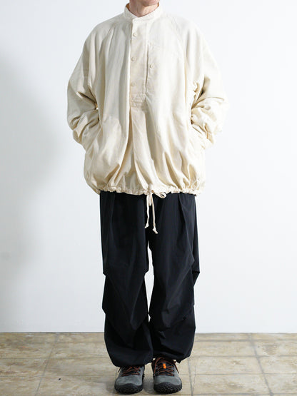 Corduroy Stand-Collar Shirt