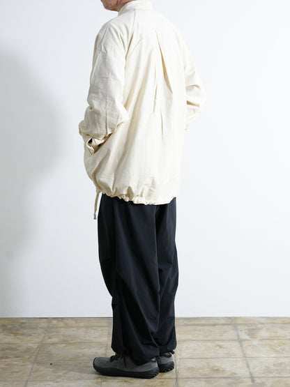 Corduroy Stand-Collar Shirt