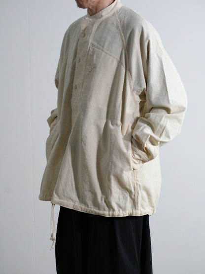 Corduroy Stand-Collar Shirt