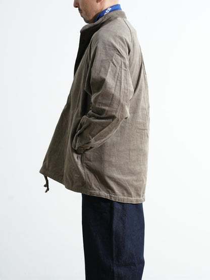Corduroy Stand-Collar Shirt