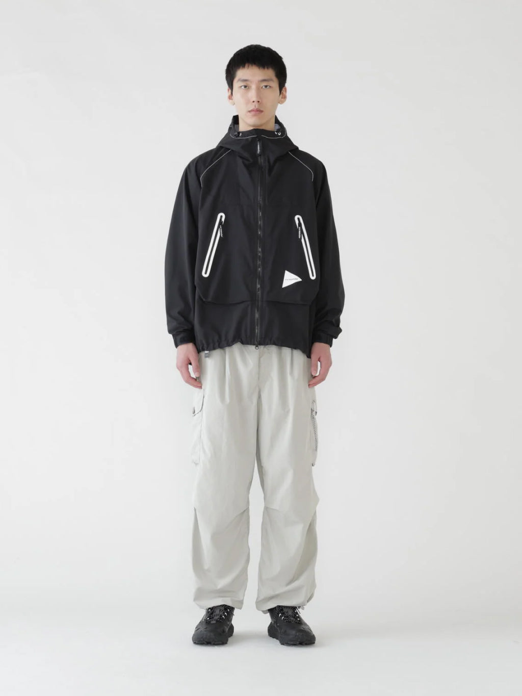 loose fitting rain jacket