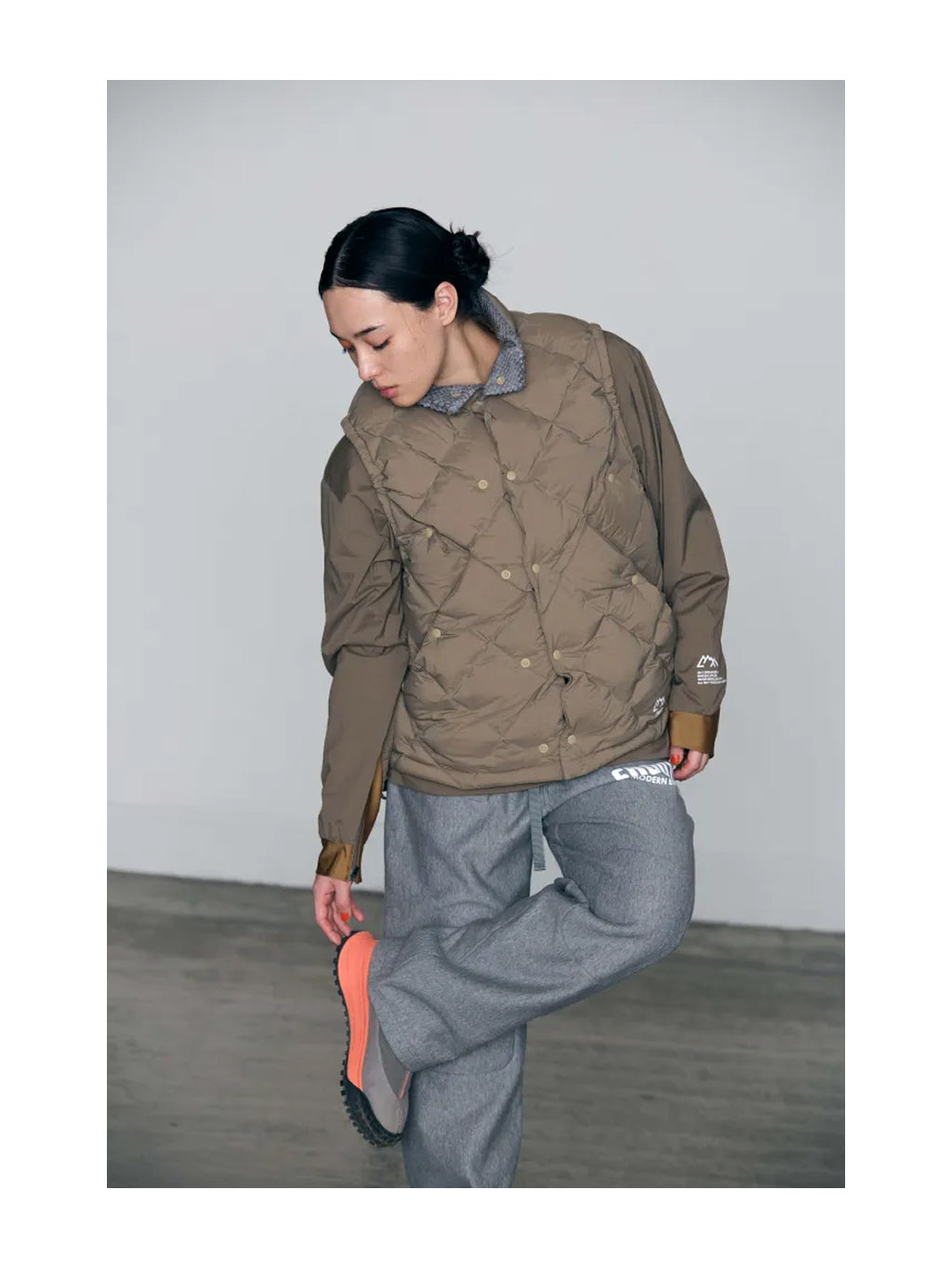 CMF WOVEN DOWN VEST