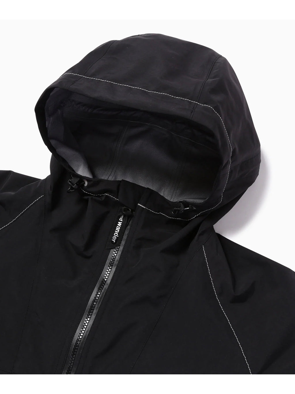 loose fitting rain jacket