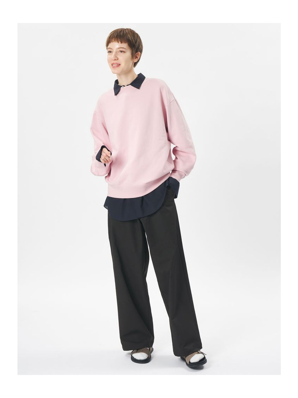 バギーストレートパンツ