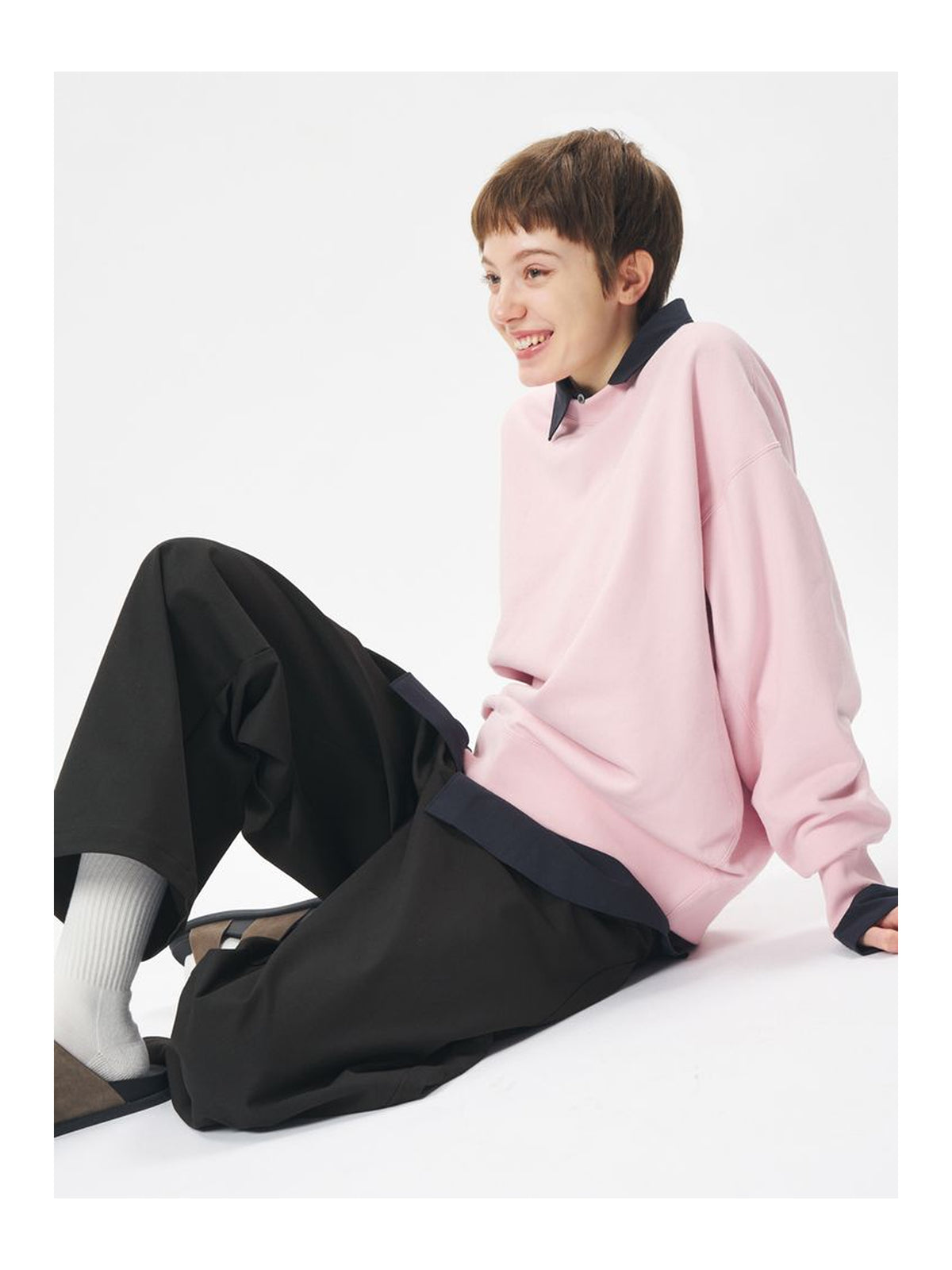 バギーストレートパンツ