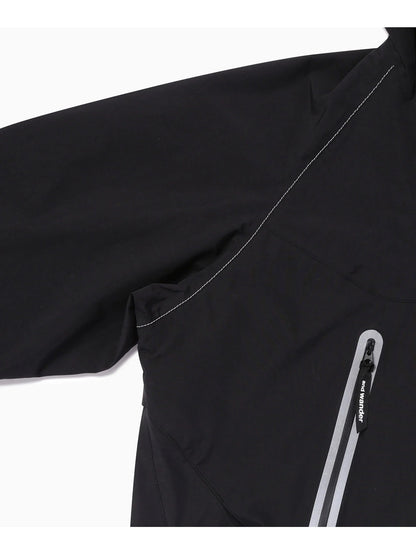 loose fitting rain jacket