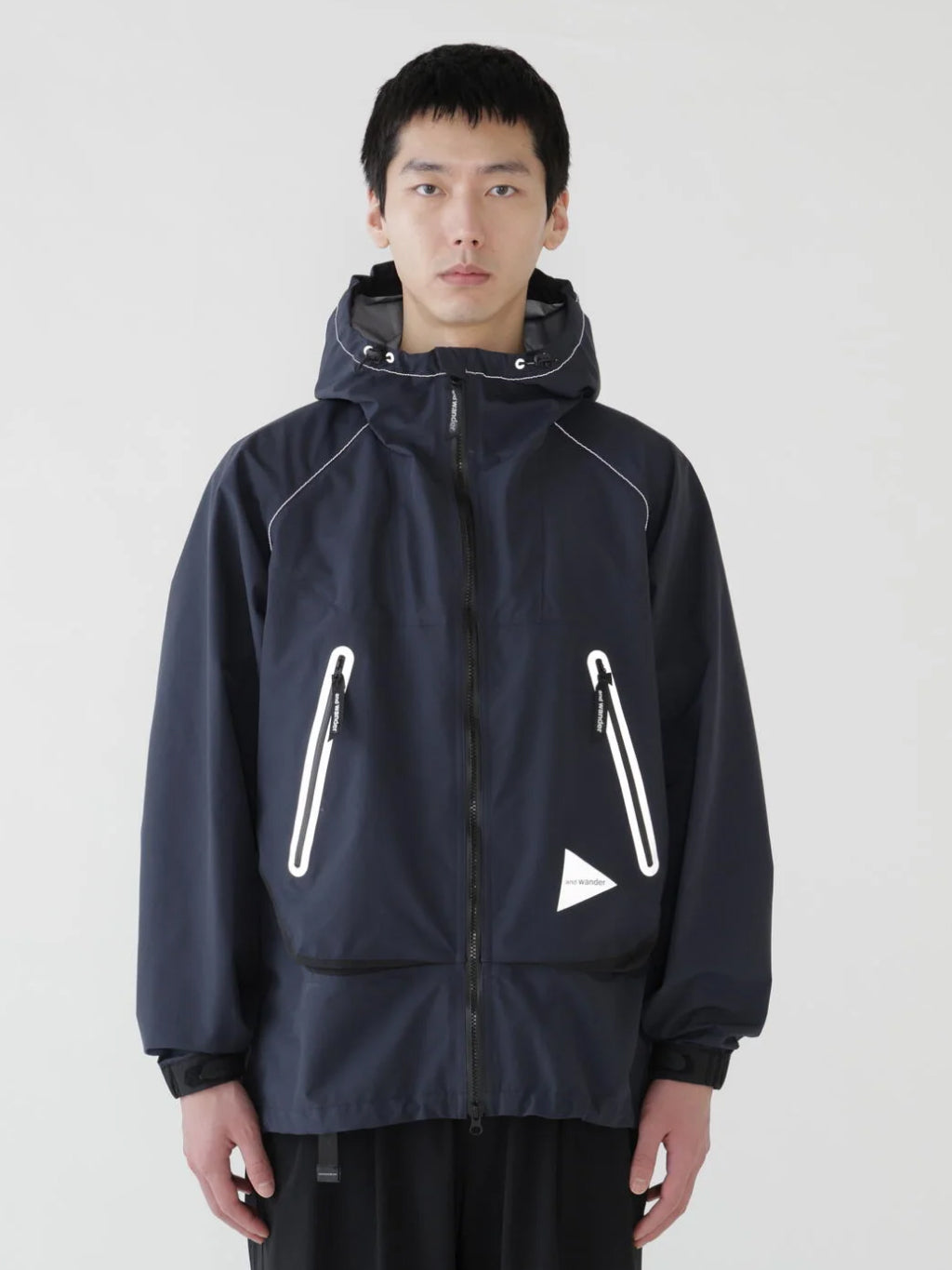 loose fitting rain jacket