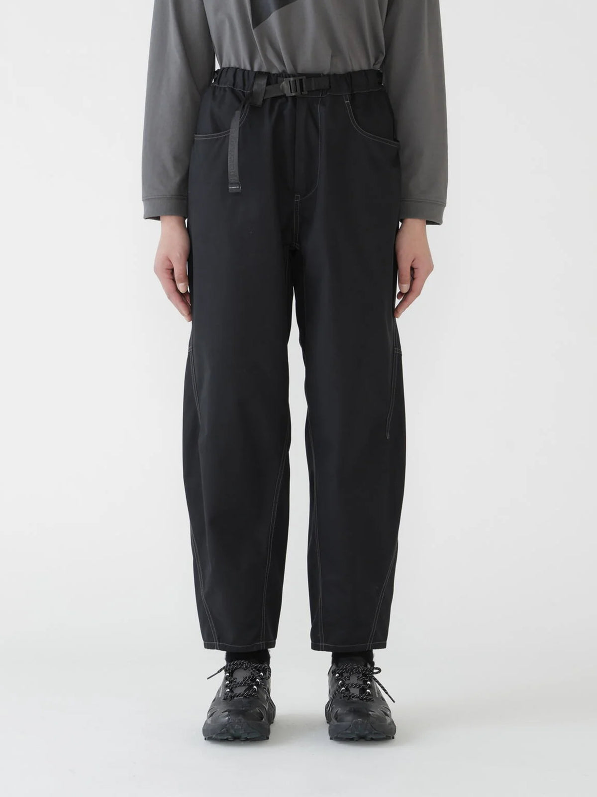 high count cloth wide pants
