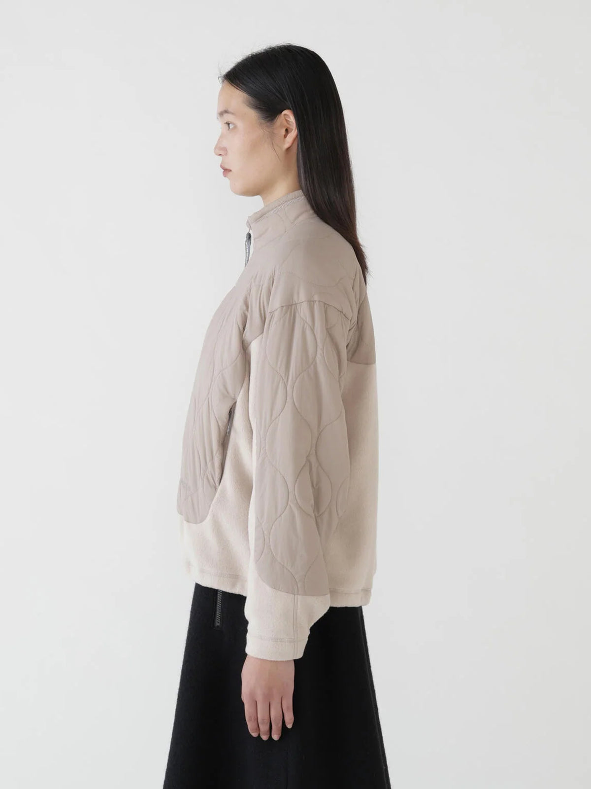 quilting fleece jacket