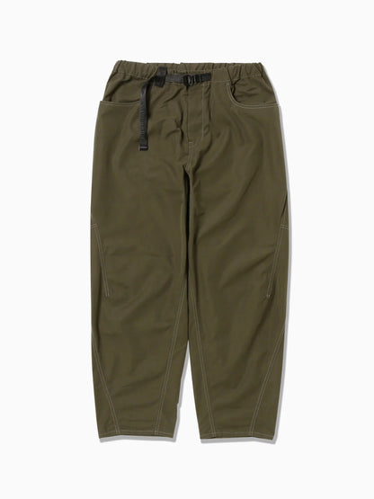 high count cloth wide pants